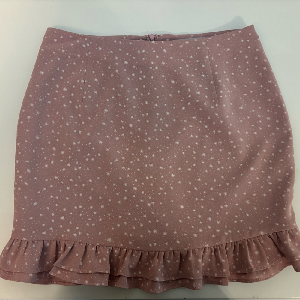 Pink Havana mini skirt
